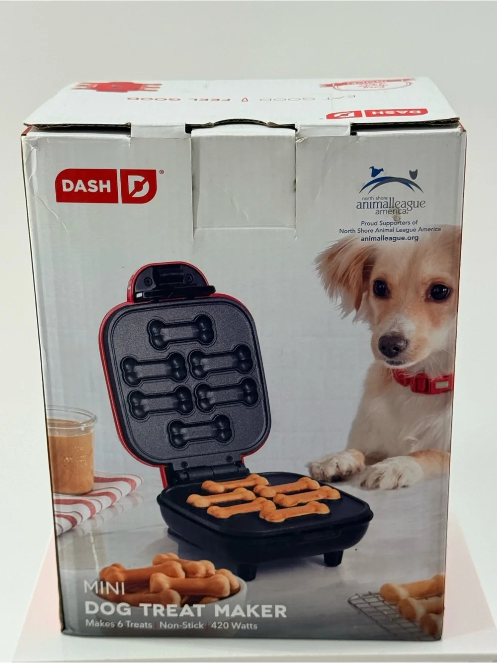 Dash Mini Dog Treat Maker - Red